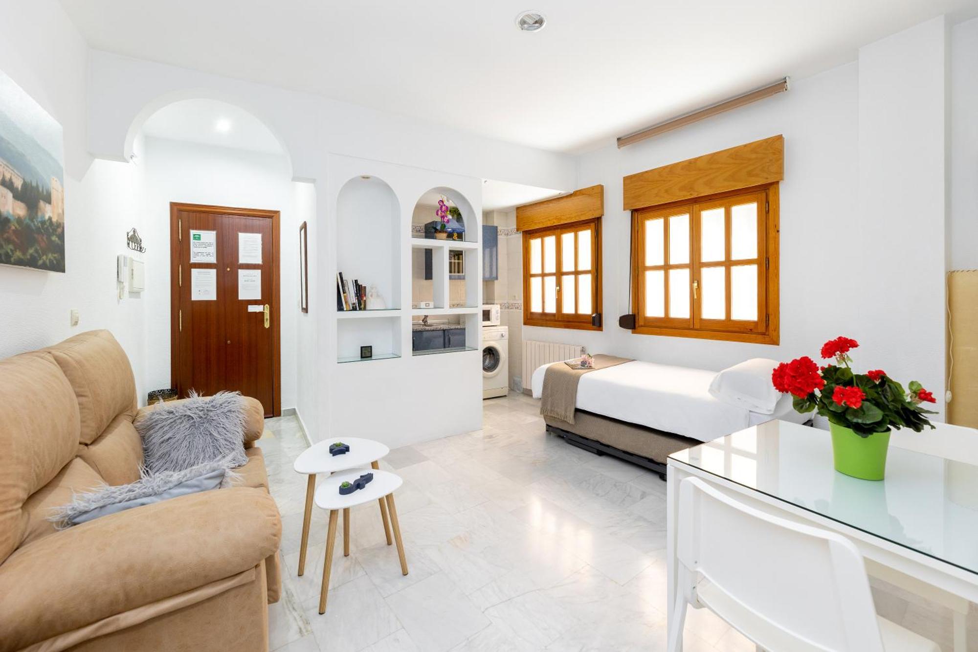 Apartamento Adultos Centro Nueva De La Virgen 2 Free Parking Granada Eksteriør bilde